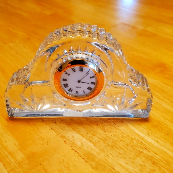 Accents Vintage Miniature Crystal Clock Poshmark